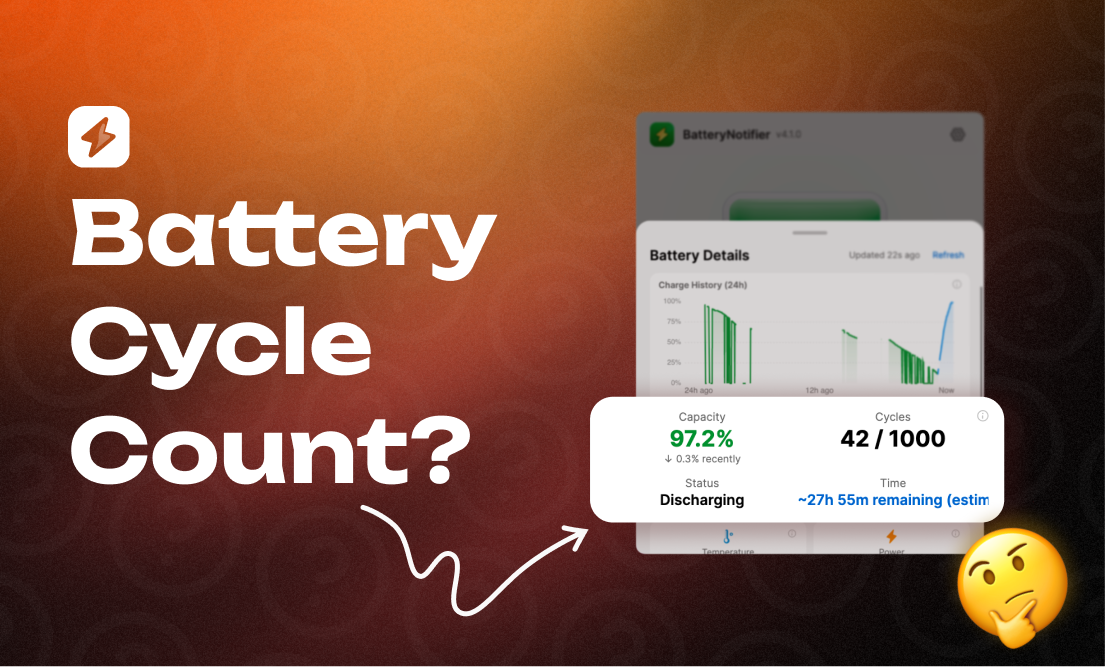 Battery Cycle Count: What It Is and When to Worry